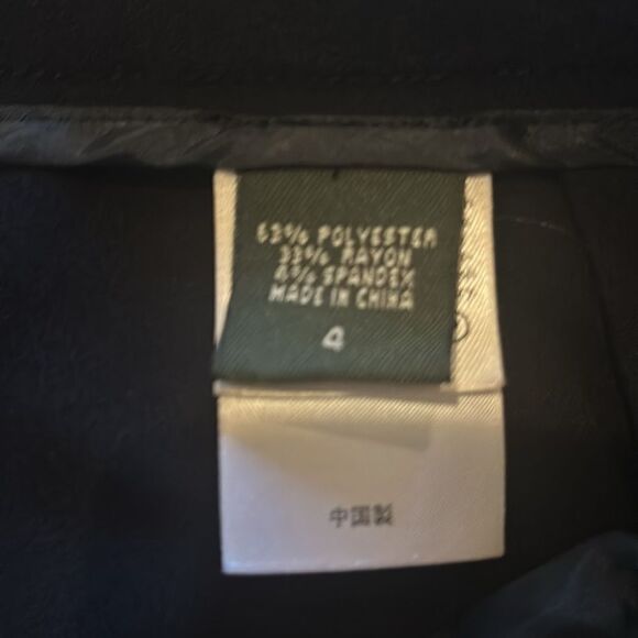 Eddie Bauer full tilt polyester stretch black bootcut pants - Picture 4 of 6